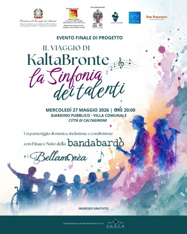 Il viaggio di KaltaBronte: a Caltagirone l’evento finale “La Sinfonia dei talenti”