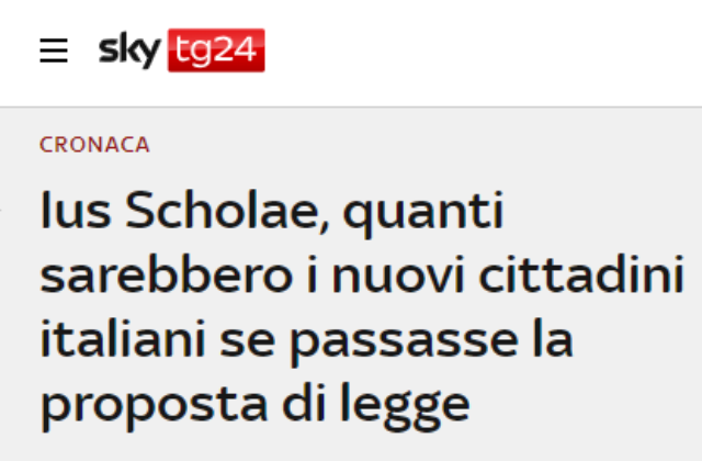 Ius Scholae, quanti sarebbero i nuovi cittadini italiani se passasse la proposta di legge