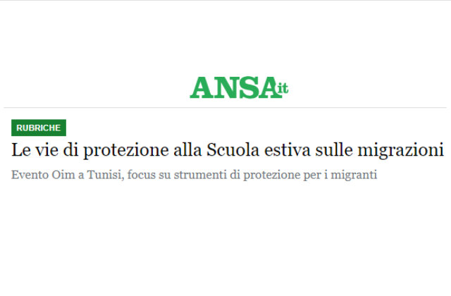 Le vie di protezione alla Scuola estiva sulle migrazioni