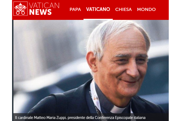 Zuppi: il Papa ci chiede di rendere ogni comunità “casa di pace”
